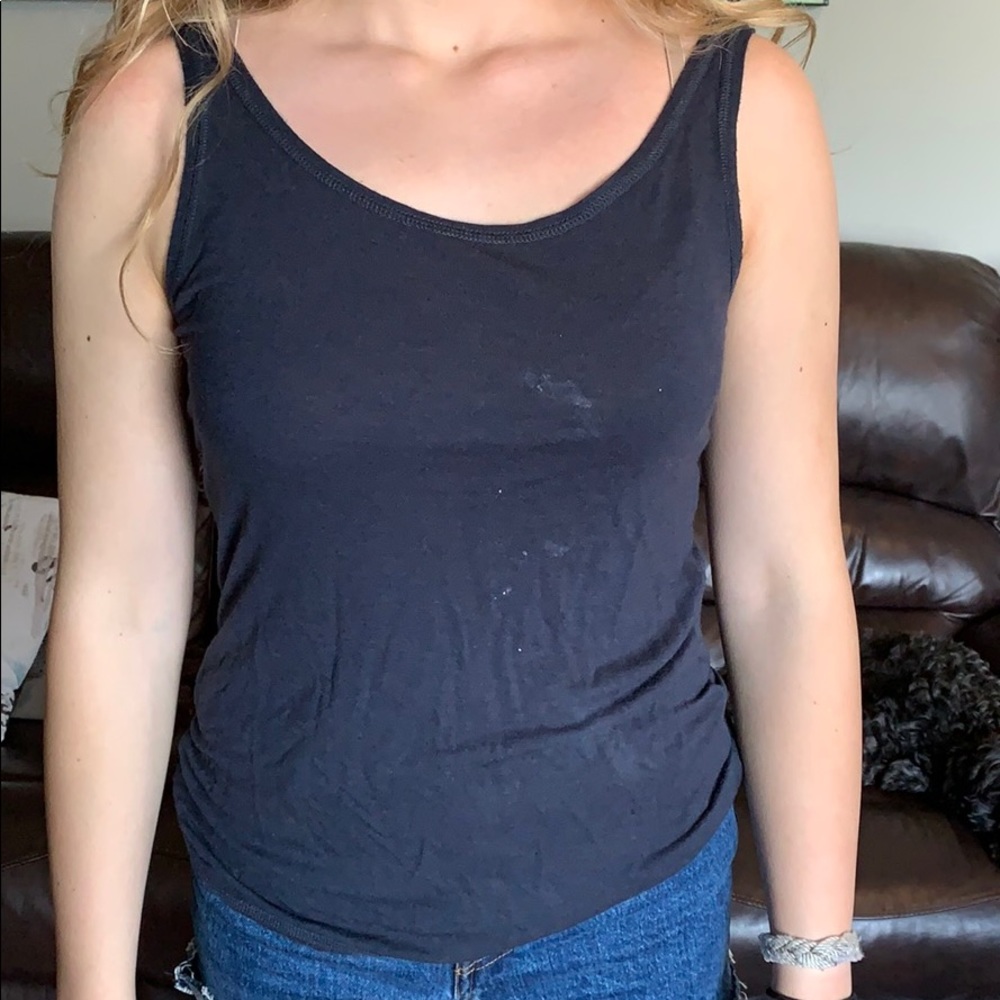 Navy tank top